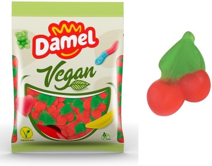 Cerezas gominola veganas