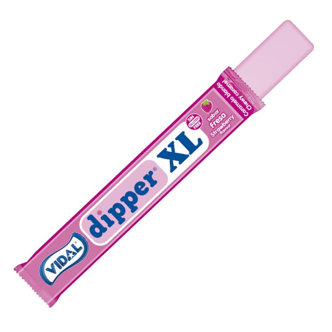 Dipper XL sabor fresa es vegano