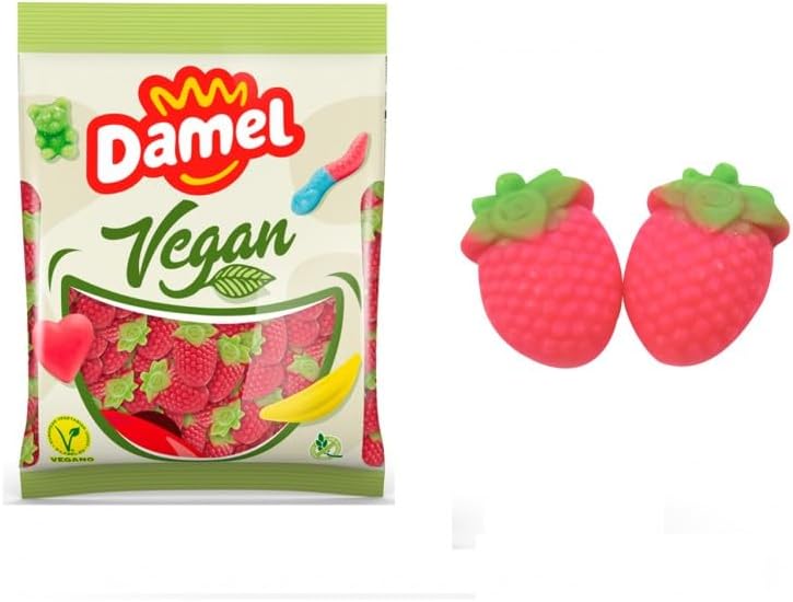 Fresas de chuche veganas