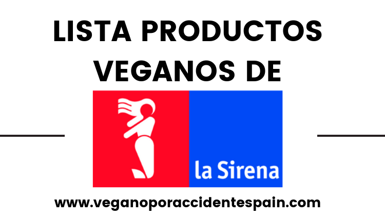 lista productos veganos congelados la sirena