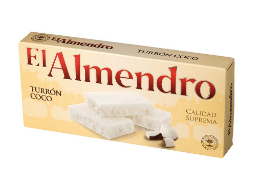 turron de coco el almendro