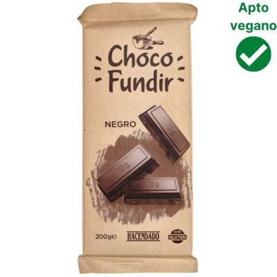 Chocolate fundir vegano Mercadona