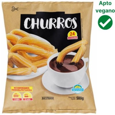 Churros Mercadona veganos