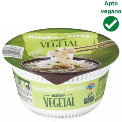 Noodles vegetales Mercadona veganos