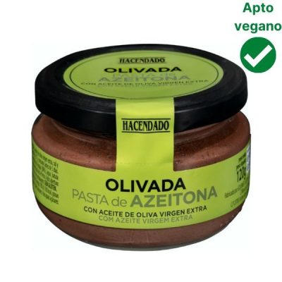 Paté vegano Mercadona olivada