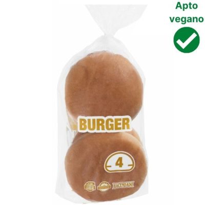 Pan hamburguesa Mercadona sin lactosa