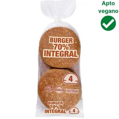 Pan hamburguesa integral Mercadona