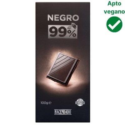 Tableta chocolate 99% Mercadona