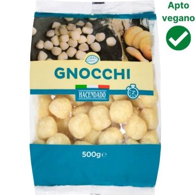 Gnocchi Mercadona veganos