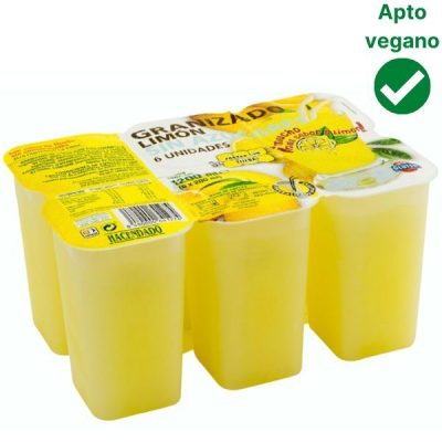 Granizado de limón sin azúcar Mercadona sin lactosa