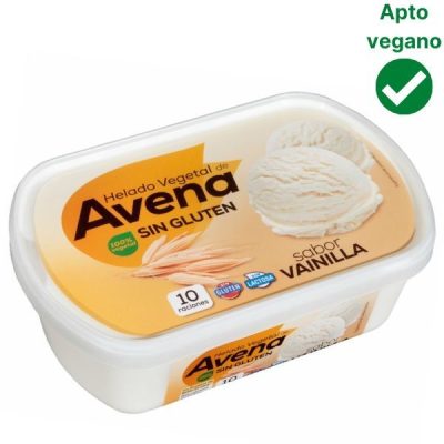Helado de vainilla sin lactosa Mercadona