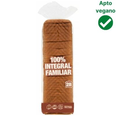 Pan de molde integral familiar Mercadona