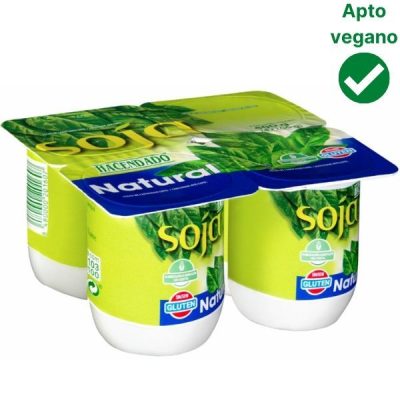 Yogur de soja sin azúcar Mercadona