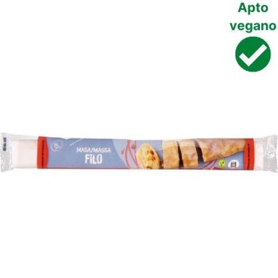Masa filo Lidl vegana