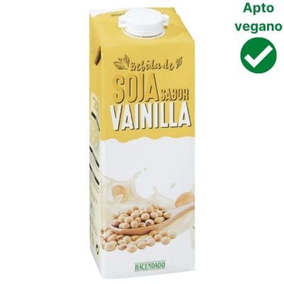 Leche de soja y vainilla Mercadona