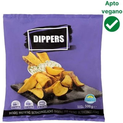 Patatas dippers Mercadona veganas