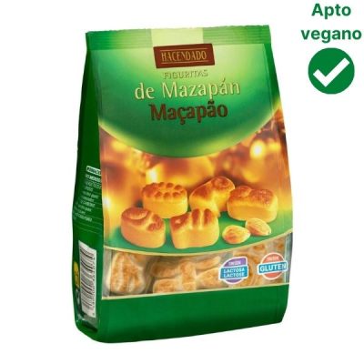 Figuritas de mazapán Mercadona veganas