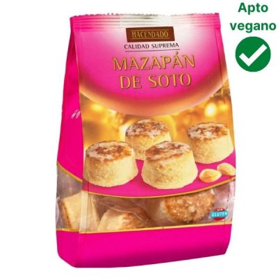 Mazapan de soto Mercadona vegano