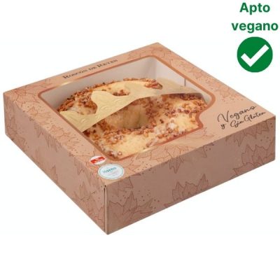 Roscón de reyes vegano Mercadona